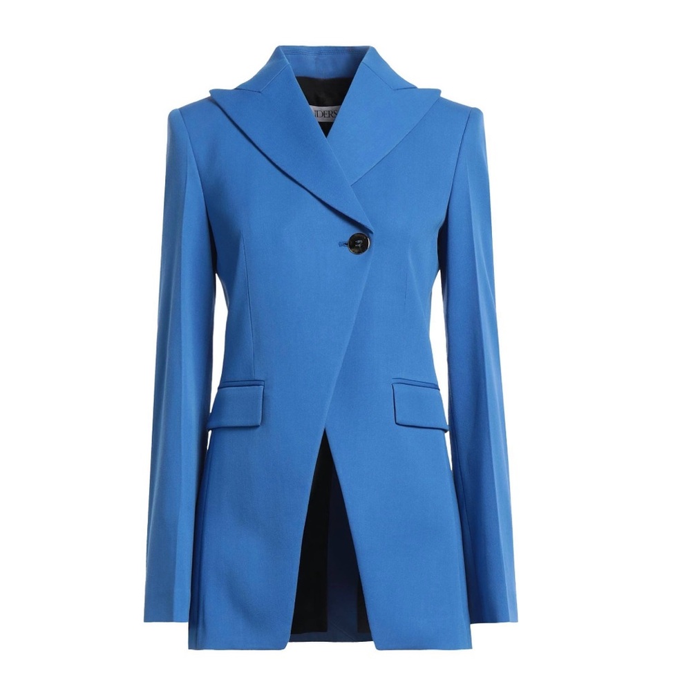 JW Anderson Blue Asymmetrical Blazer